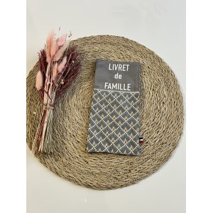 Protège Livret de famille  - Gris