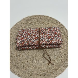 Pochette à bijoux de voyage - Liberty orange