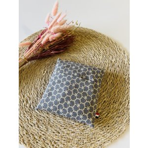 Bouillotte sèche déhoussable - Lavande & graines de lin bio - Riad Gris