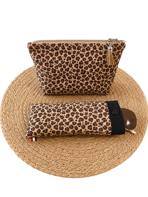 Duo trousse à maquillage & étui à lunettes