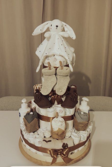 Gâteau de couches personnalisé sur commande