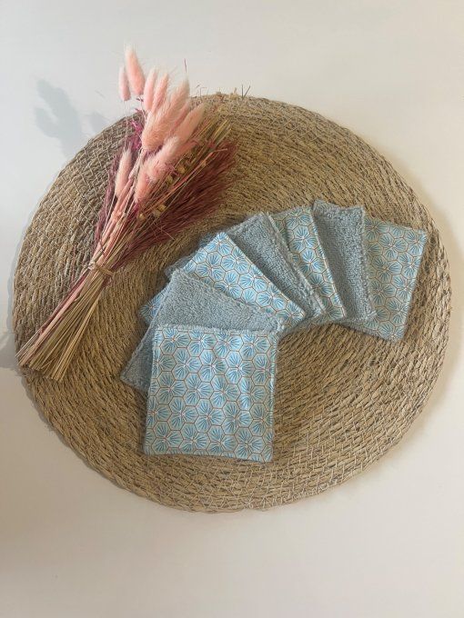 Lot de 7 lingettes démaquillantes