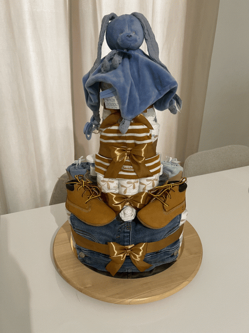 Gâteau de couches personnalisé sur commande