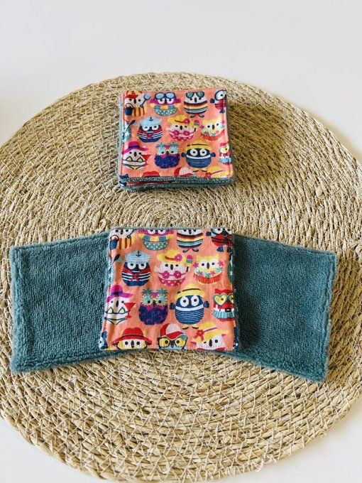 Lot de 7 lingettes bébé