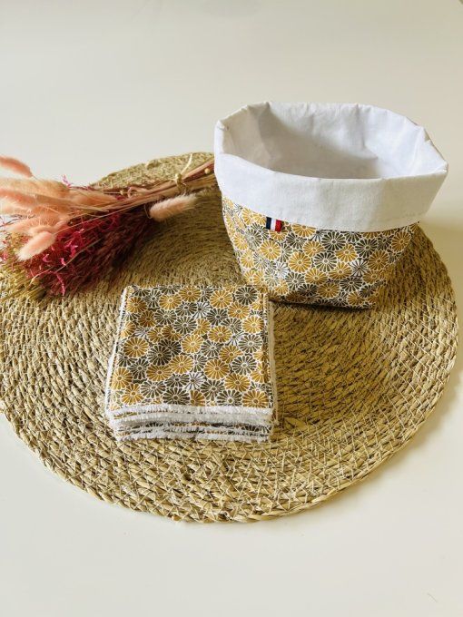 Panière + 7 lingettes démaquillantes